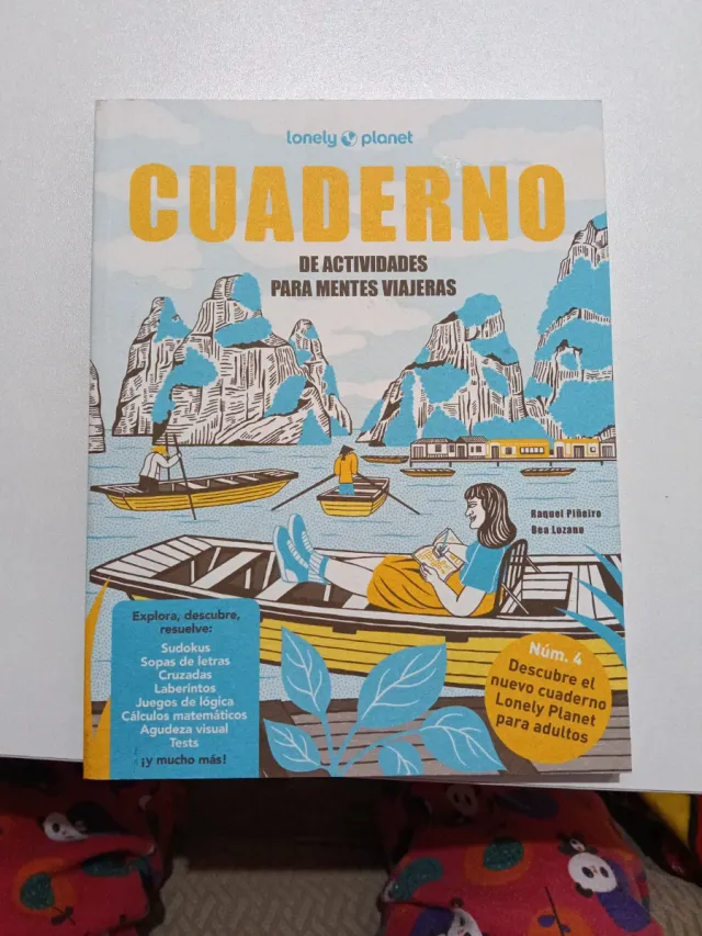 Cuaderno de actividades para mentes viajeras vo...