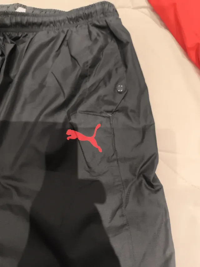 Chándal Puma XXL Rojo y Gris