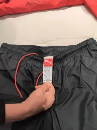 Chándal Puma XXL Rojo y Gris