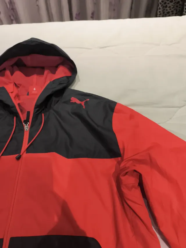 Chándal Puma XXL Rojo y Gris