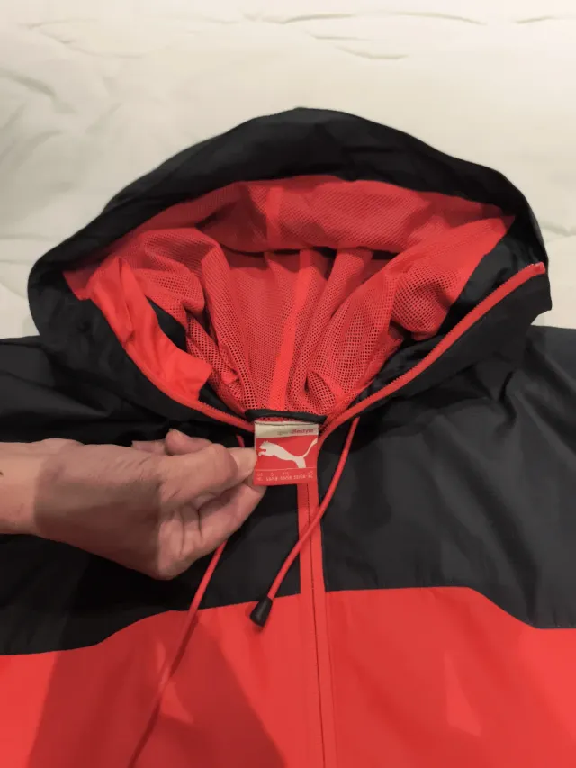 Chándal Puma XXL Rojo y Gris