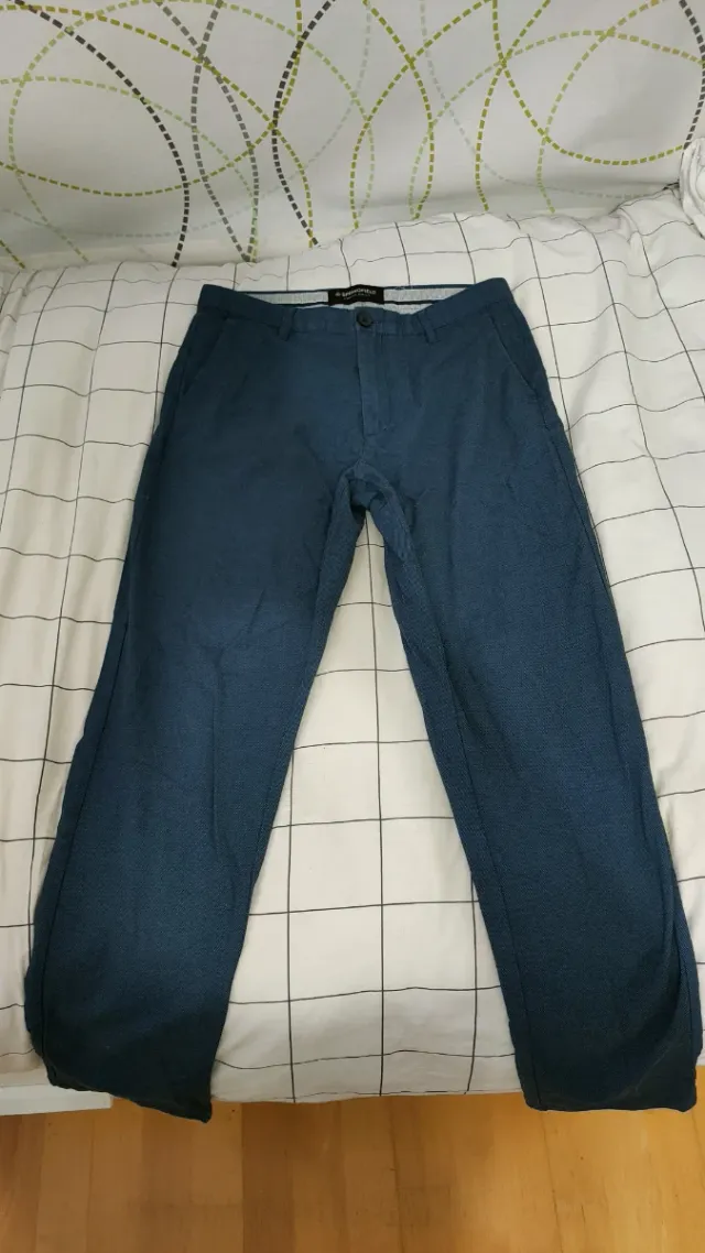 Pantalón Chino, Springfield, Azul Marino Hombre