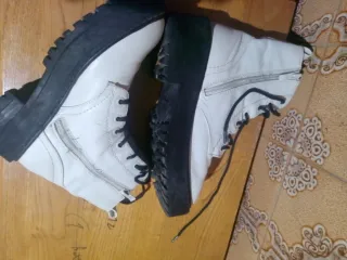 Botas blancas