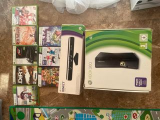 Xbox 360 Kinect Negro + Accesorios