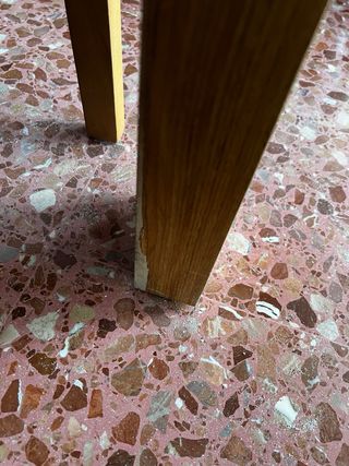 Mesa extensible comedor y 4 sillas