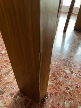 Mesa extensible comedor y 4 sillas