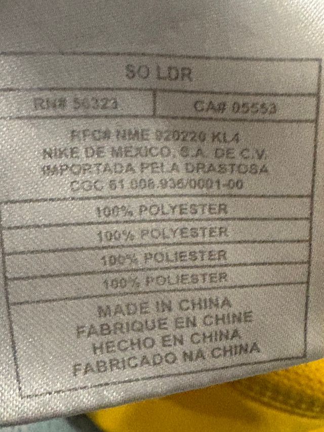 Camiseta Oficial Brasil año 2000