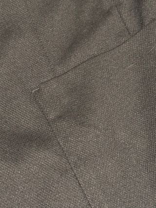 Americana Lefties Talla M Negra Forro Azul