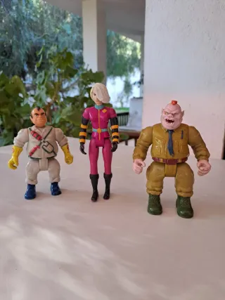 Figuras Capitán Planeta y los Planetas