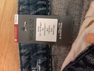 Pantalón vaquero G-Star Raw.  Talla W26 L32