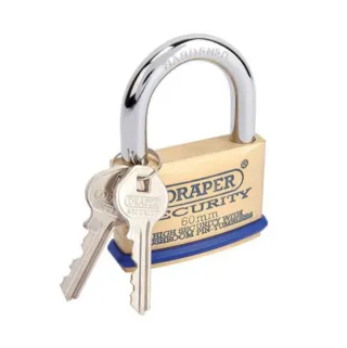 Candado Draper Latón Macizo 60mm