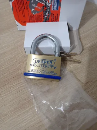 Candado Draper Latón Macizo 60mm