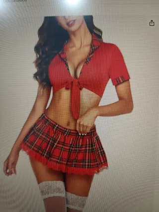 Conjunto Lenceria Colegiala NUEVO Talla M