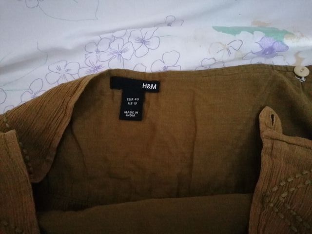 Falda verde talla 40