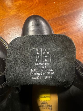 Botas Dr. Martens Negras