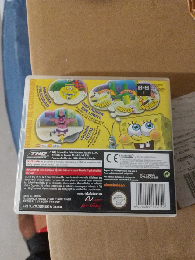 Bob Esponja: Atrapados en el Congelador DS