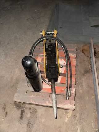 Martillo Hidráulico con Gas 10-350 minigiratoria