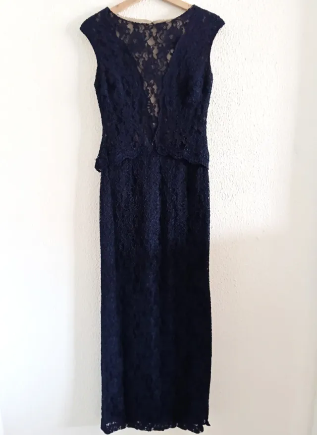 Vestido Ralph Lauren de fiesta, con encaje.