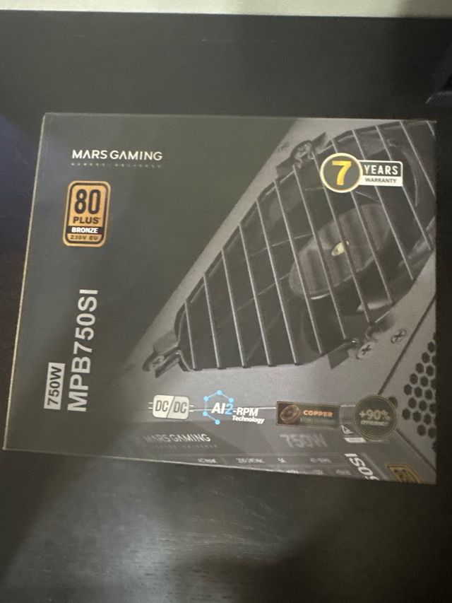 Fuente Alimentación Mars Gaming 750W MPB750SI