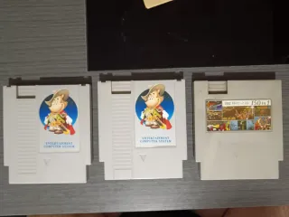 Lote 3 juegos NES: Indiana Jones, Addams Family, 1