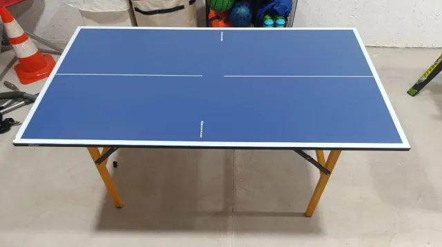 Mesa Ping Pong Niños Plegable Azul