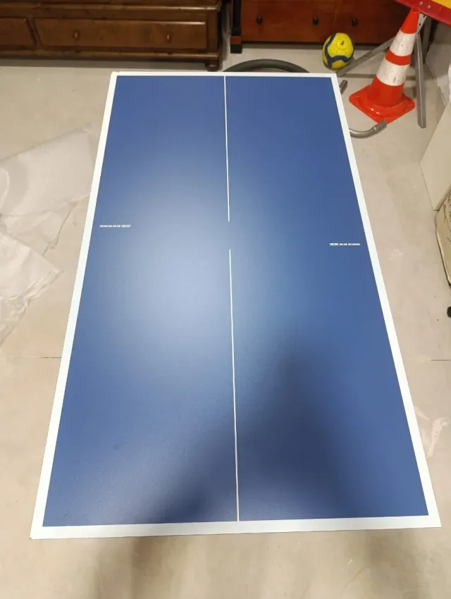Mesa Ping Pong Niños Plegable Azul
