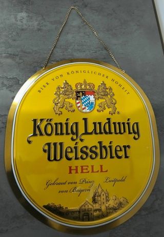 Insegna Birra König Ludwig Weissbier