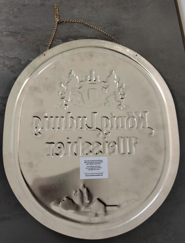 Insegna Birra König Ludwig Weissbier