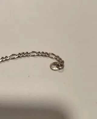 Braccialetto per bambini con maglie e placca