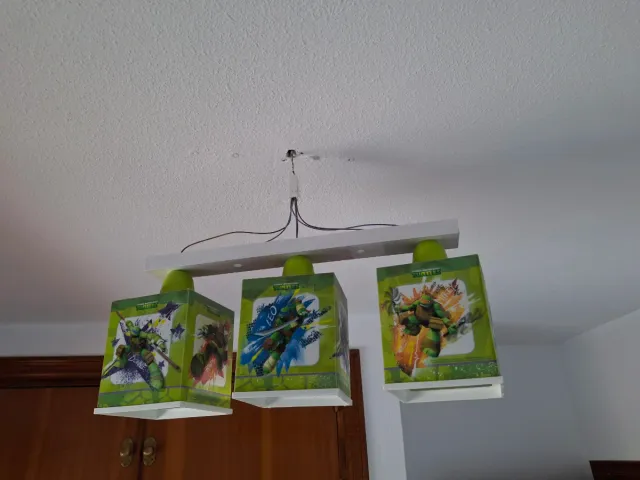 Lámpara infantil Tortugas Ninja