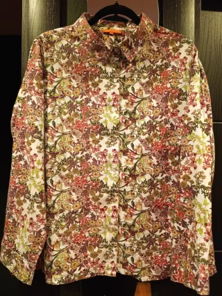 Camisa estampada multicolor