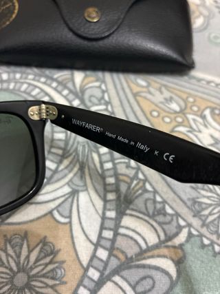 Gafas Ray-Ban Wayfarer Negras Originales