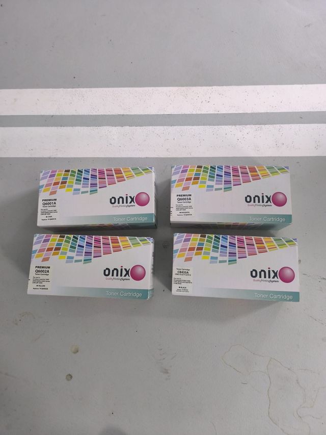 4 Toner Onix per stampanti laser HP e Canon