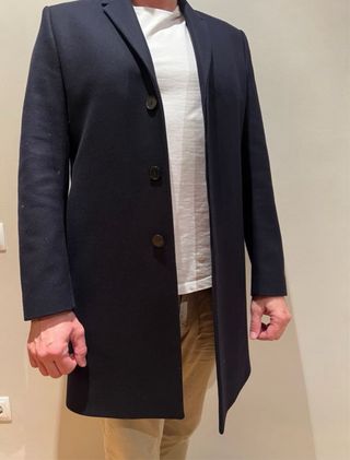 Abrigo COS azul talla 50