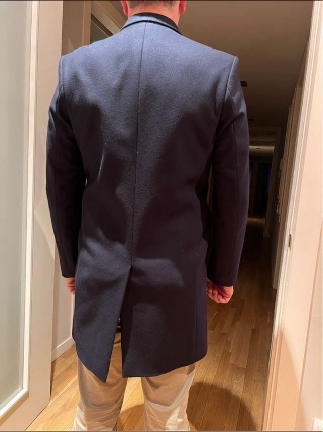 Abrigo COS azul talla 50