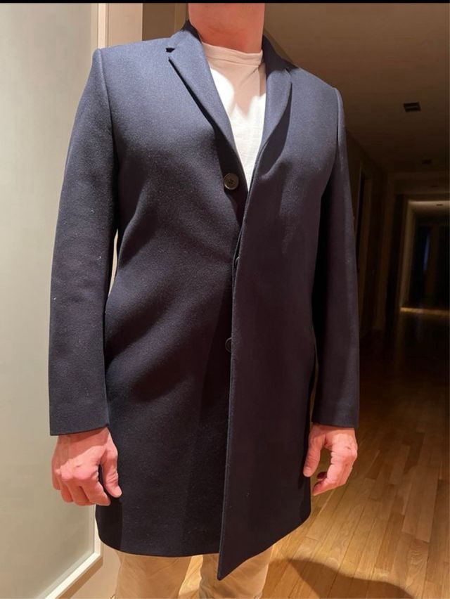 Abrigo COS azul talla 50