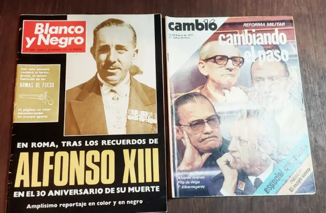 Revista blanco y negro. Y cambio 16.
