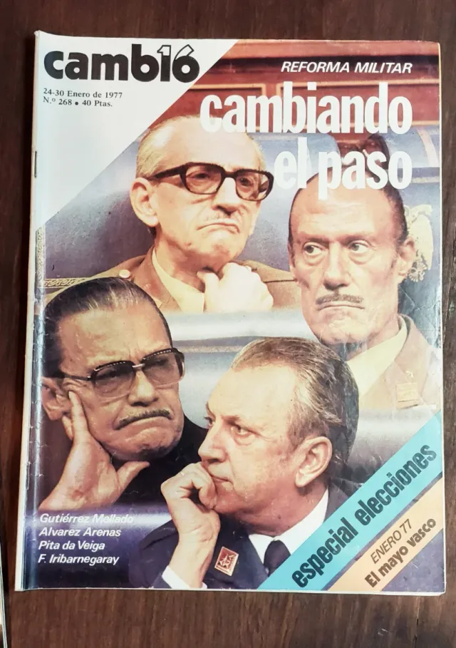 Revista blanco y negro. Y cambio 16.