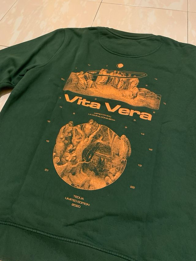 Felpa Tedua Vita Vera Limited Edition Mixtape