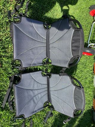 Kayak de pesca biplaza camuflaje