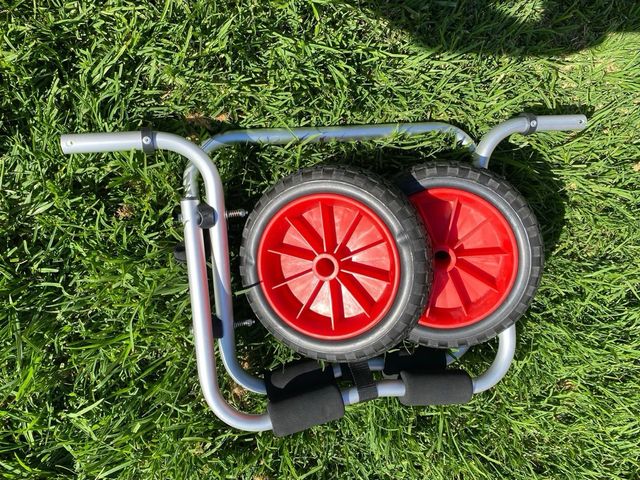 Kayak de pesca biplaza camuflaje