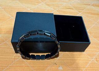 Pulsera de Hematita Negra y Gris