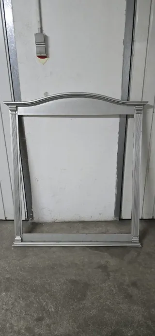 Marco para manualidades plateado