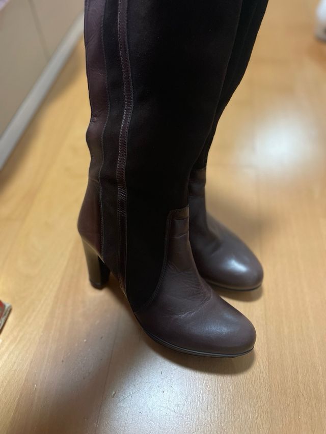 Botas altas El Corte Inglés marrones
