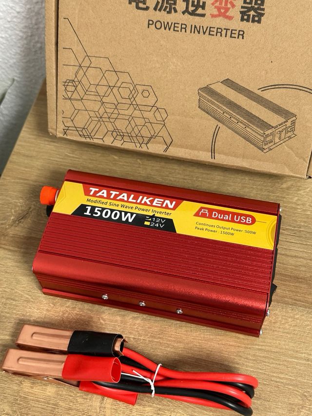 Inverter 12V,  110v 1500W