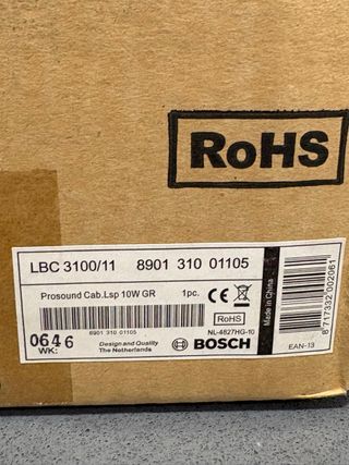 Altavoz Bosch Gris 2 altavoces