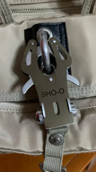 Borsa Sho-O Beige e Argento