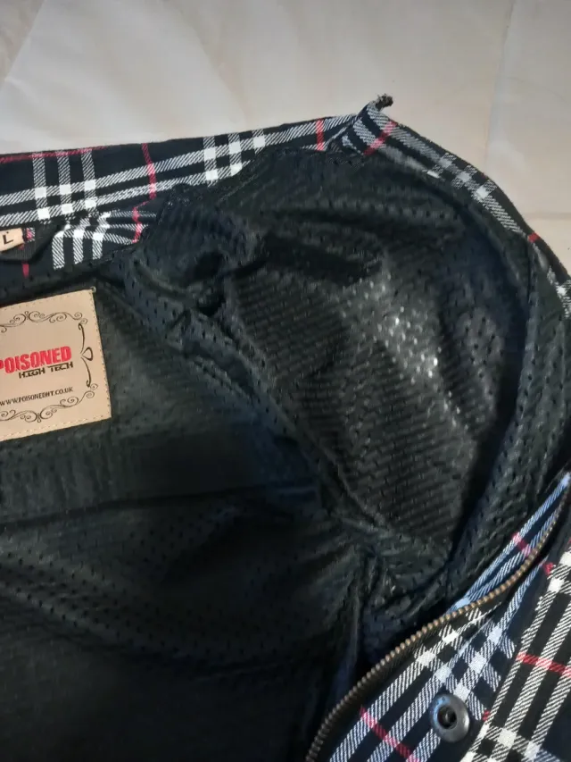 Cazadora motera Prisoner cuadros