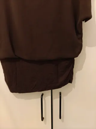 Blusa teenager color berenjena