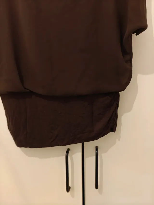 Blusa teenager color berenjena